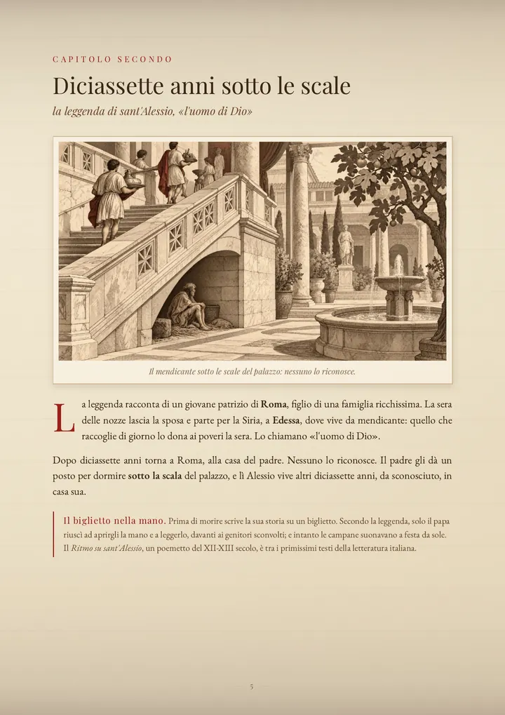 Una pagina del PDF sul cognome Alessi