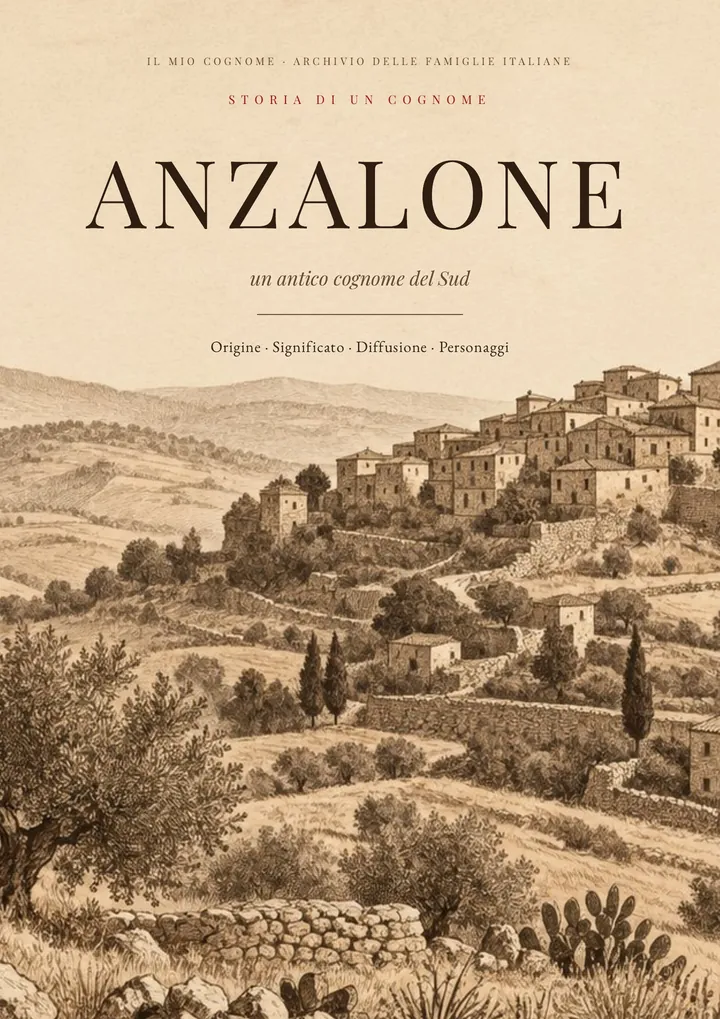 Copertina del PDF Storia del cognome Anzalone