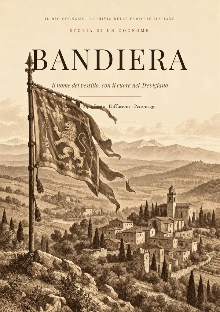 Copertina del PDF Storia del cognome Bandiera