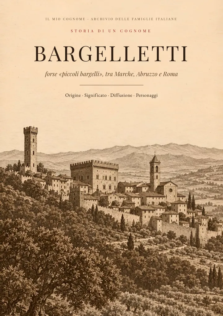 Copertina del PDF Storia del cognome Bargelletti