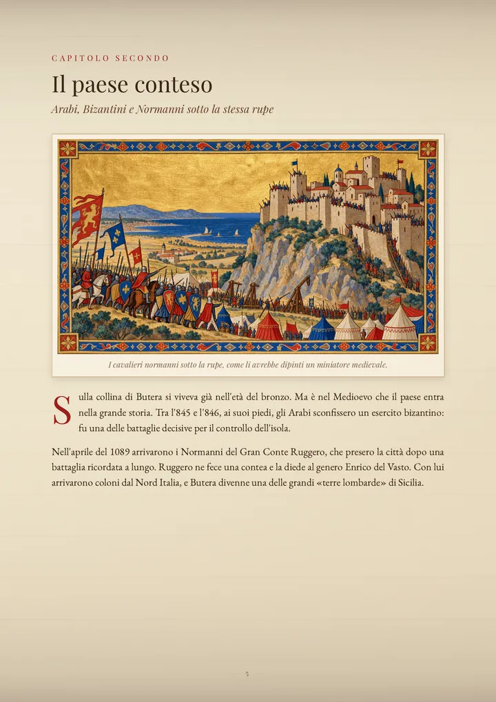 Una pagina del PDF sul cognome Butera