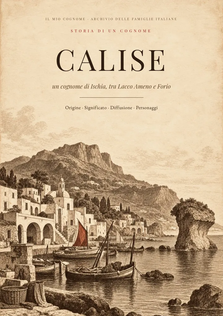 Copertina del PDF Storia del cognome Calise