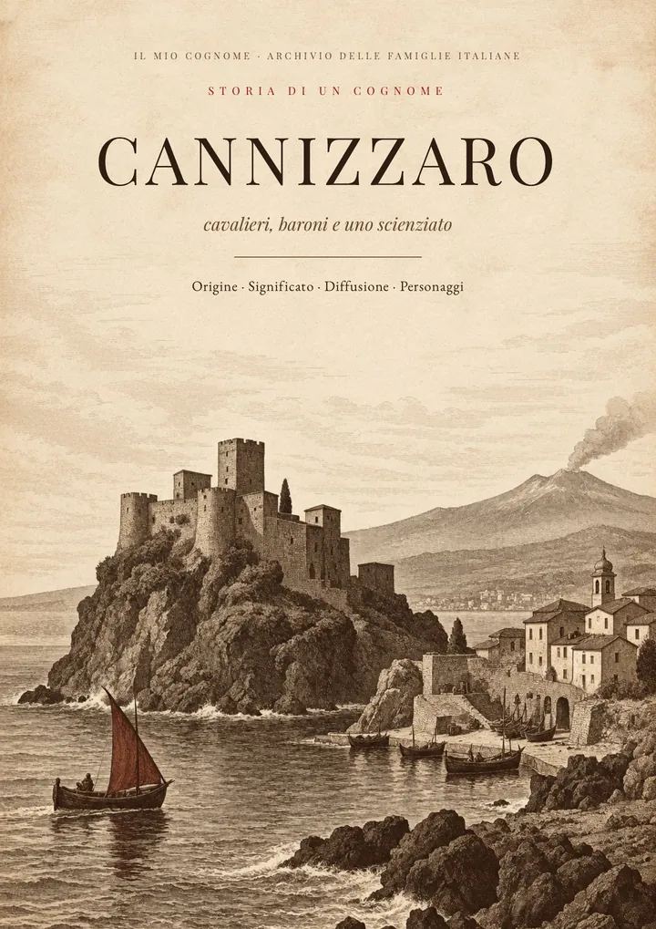 Copertina del PDF Storia del cognome Cannizzaro