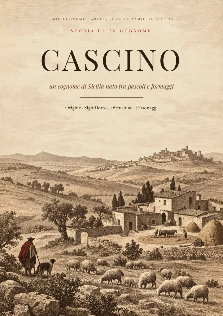 Copertina del PDF Storia del cognome Cascino