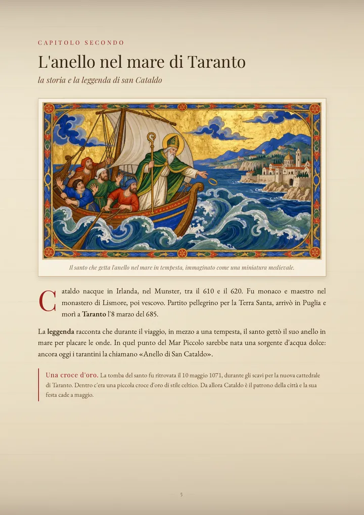 Una pagina del PDF sul cognome Cataldi