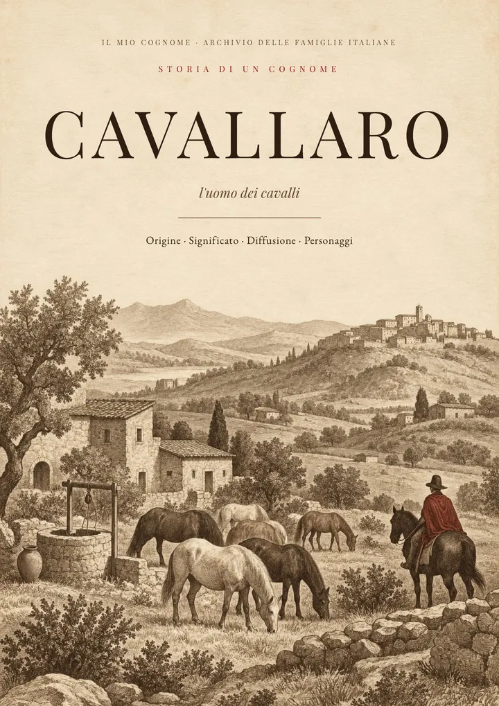 Copertina del PDF Storia del cognome Cavallaro
