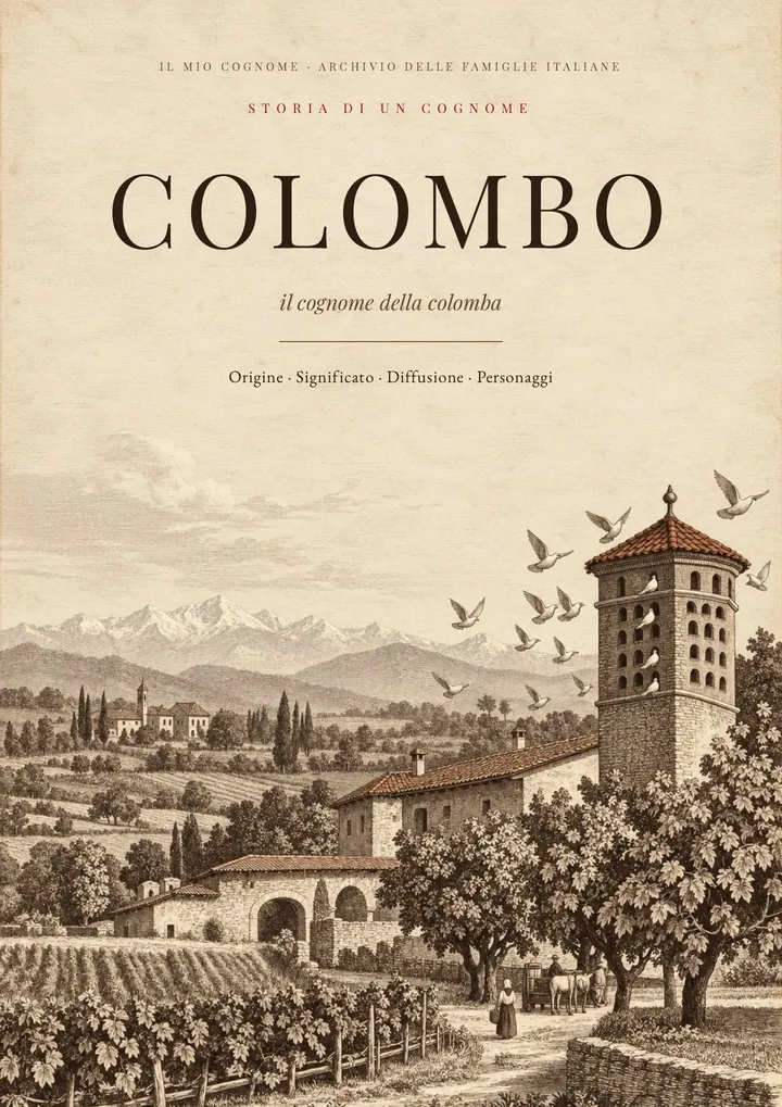 Copertina del PDF Storia del cognome Colombo