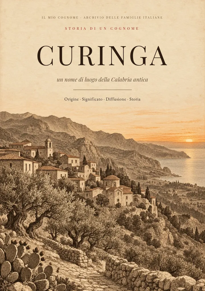 Copertina del PDF Storia del cognome Curinga