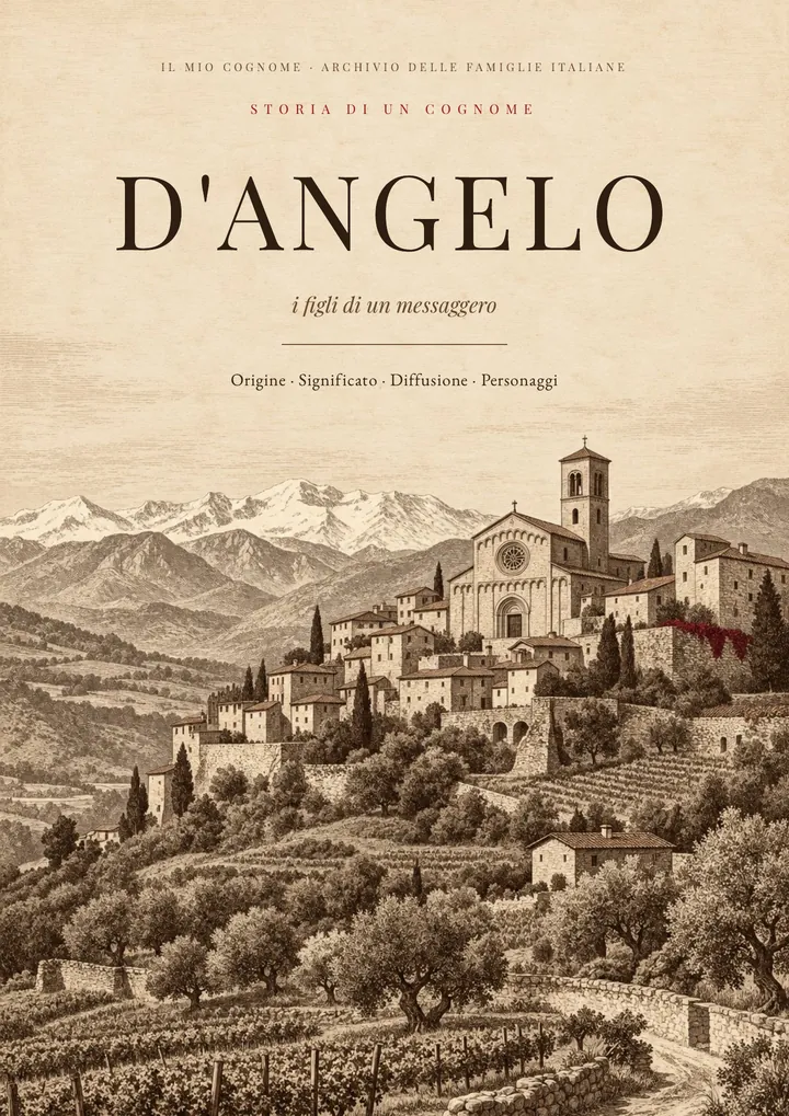 Copertina del PDF Storia del cognome D’Angelo