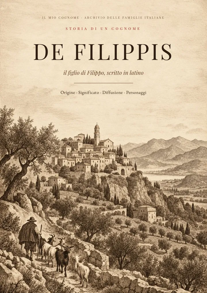 Copertina del PDF Storia del cognome De Filippis