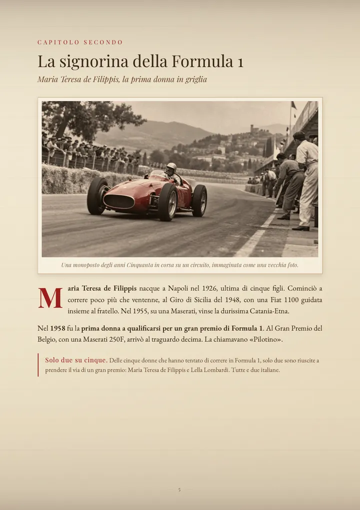 Una pagina del PDF sul cognome De Filippis