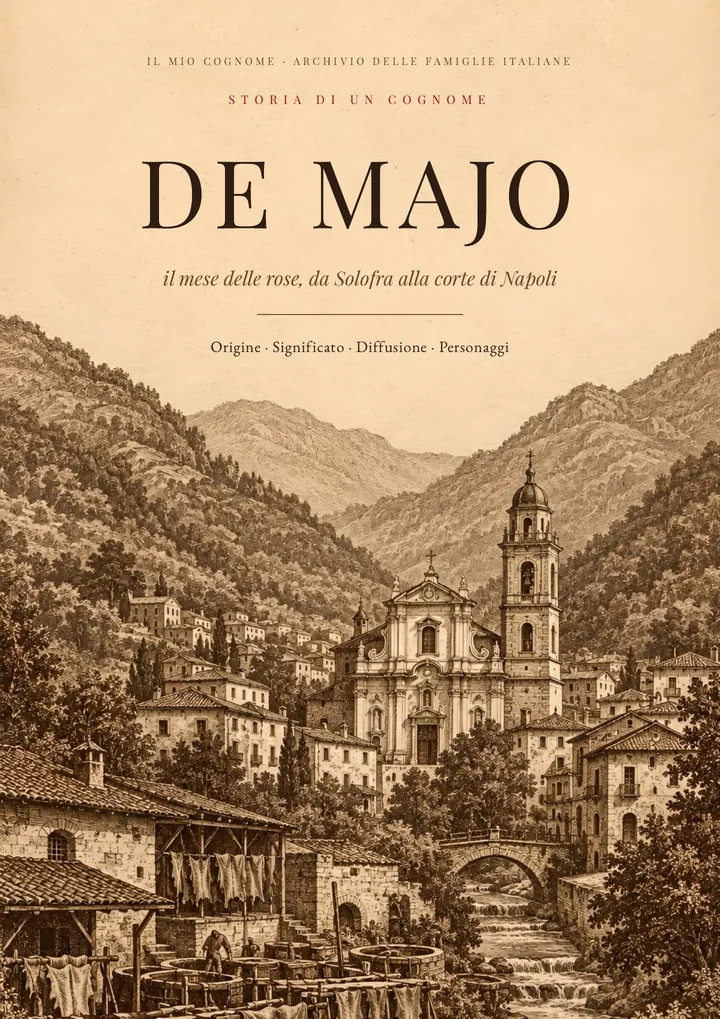 Copertina del PDF Storia del cognome De Majo