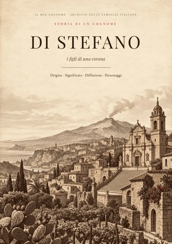 Copertina del PDF Storia del cognome Di Stefano