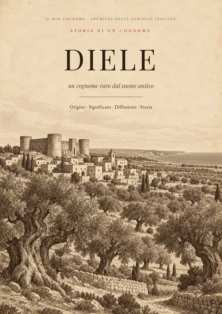 Copertina del PDF Storia del cognome Diele