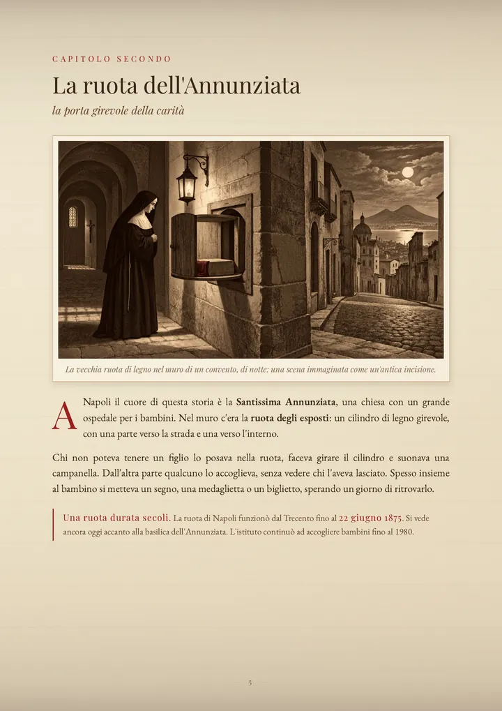 Una pagina del PDF sul cognome Esposito