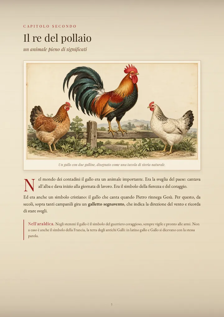 Una pagina del PDF sul cognome Gallo