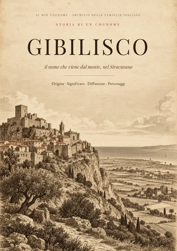 Copertina del PDF Storia del cognome Gibilisco