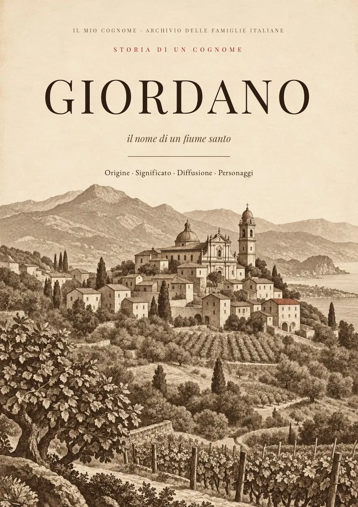 Copertina del PDF Storia del cognome Giordano