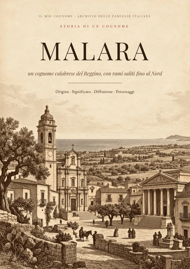 Copertina del PDF Storia del cognome Malara