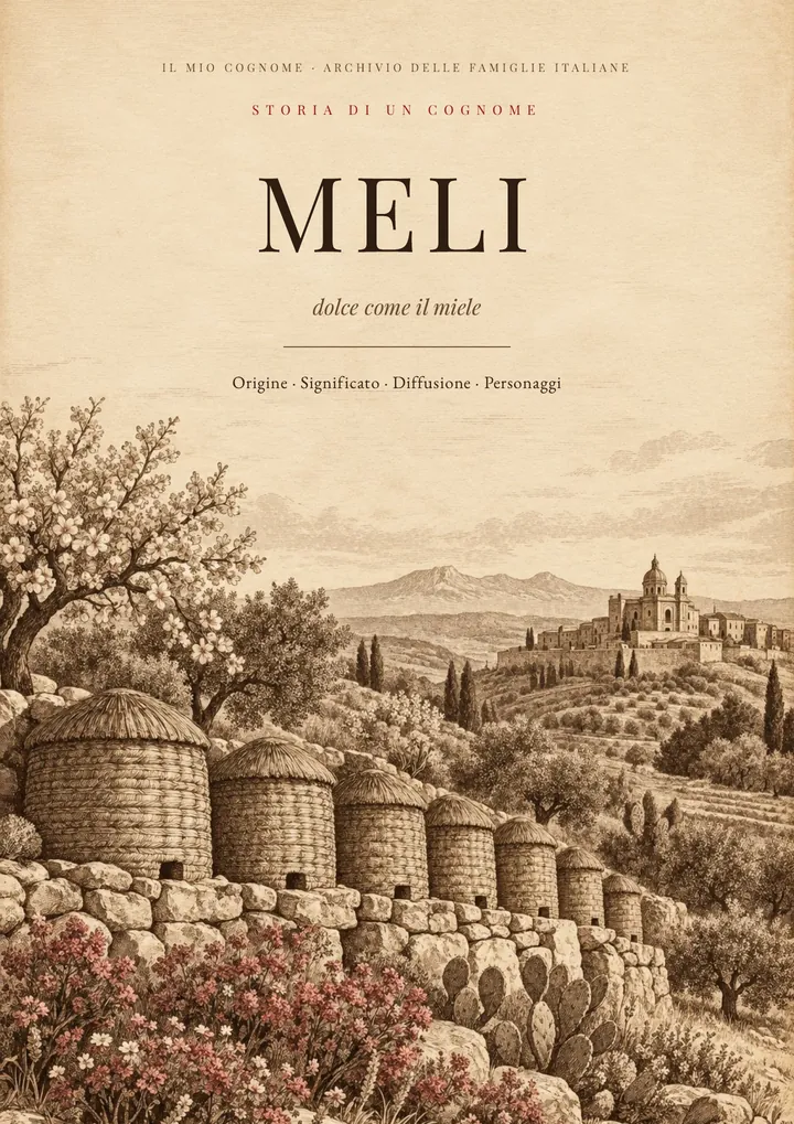 Copertina del PDF Storia del cognome Meli