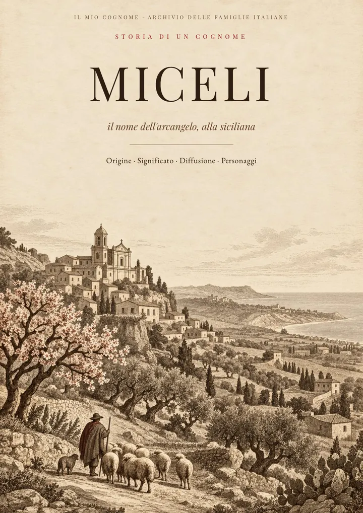 Copertina del PDF Storia del cognome Miceli