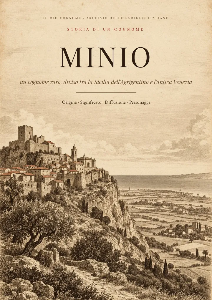 Copertina del PDF Storia del cognome Minio
