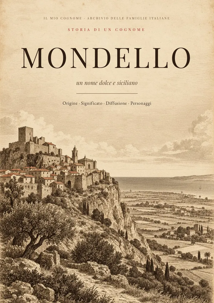 Copertina del PDF Storia del cognome Mondello