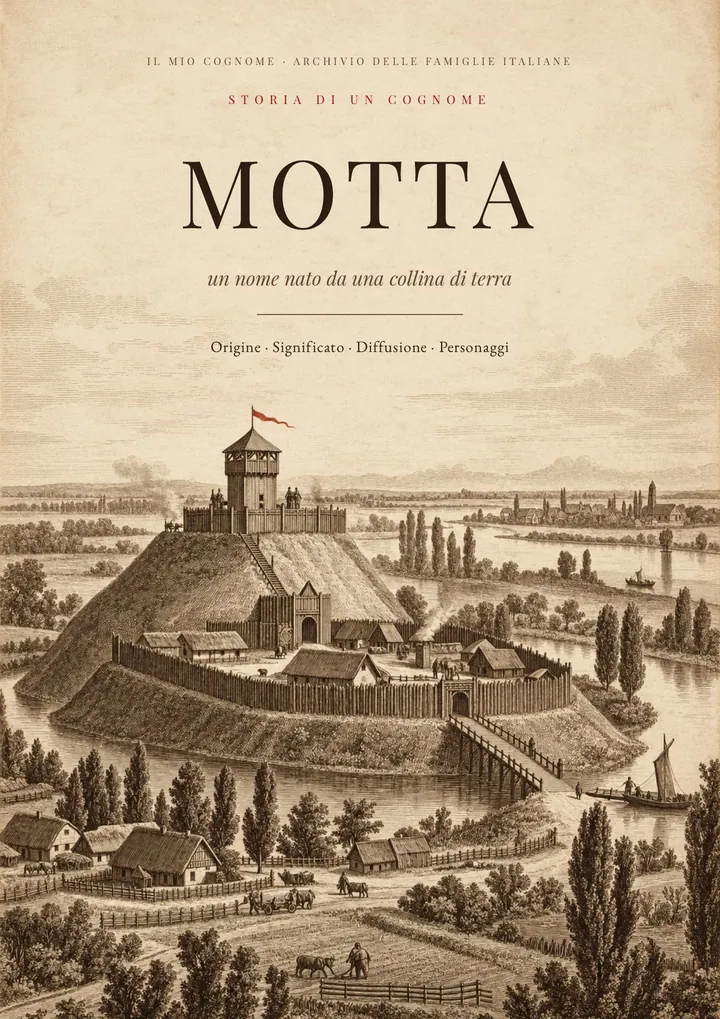 Copertina del PDF Storia del cognome Motta