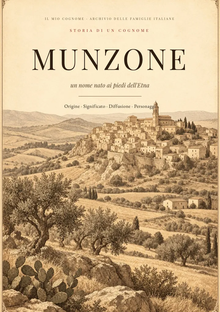 Copertina del PDF Storia del cognome Munzone