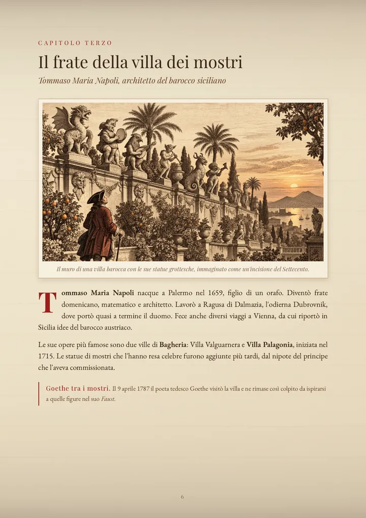 Una pagina del PDF sul cognome Napoli