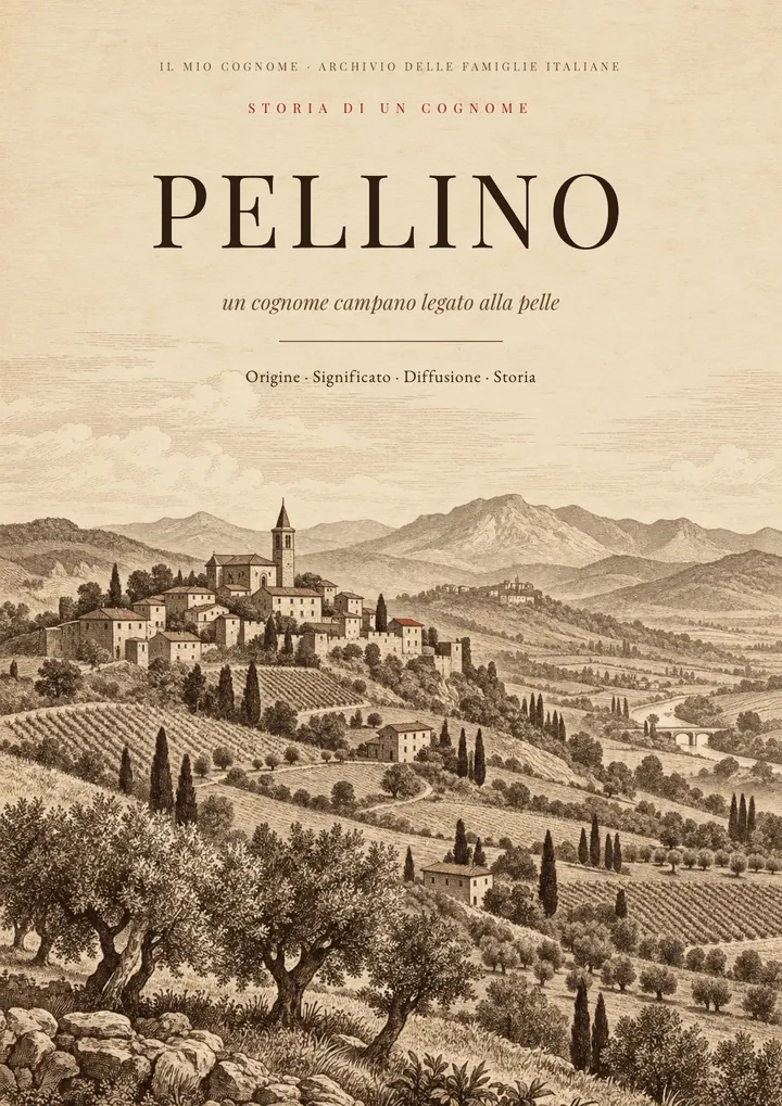 Copertina del PDF Storia del cognome Pellino