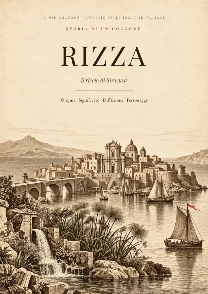 Copertina del PDF Storia del cognome Rizza