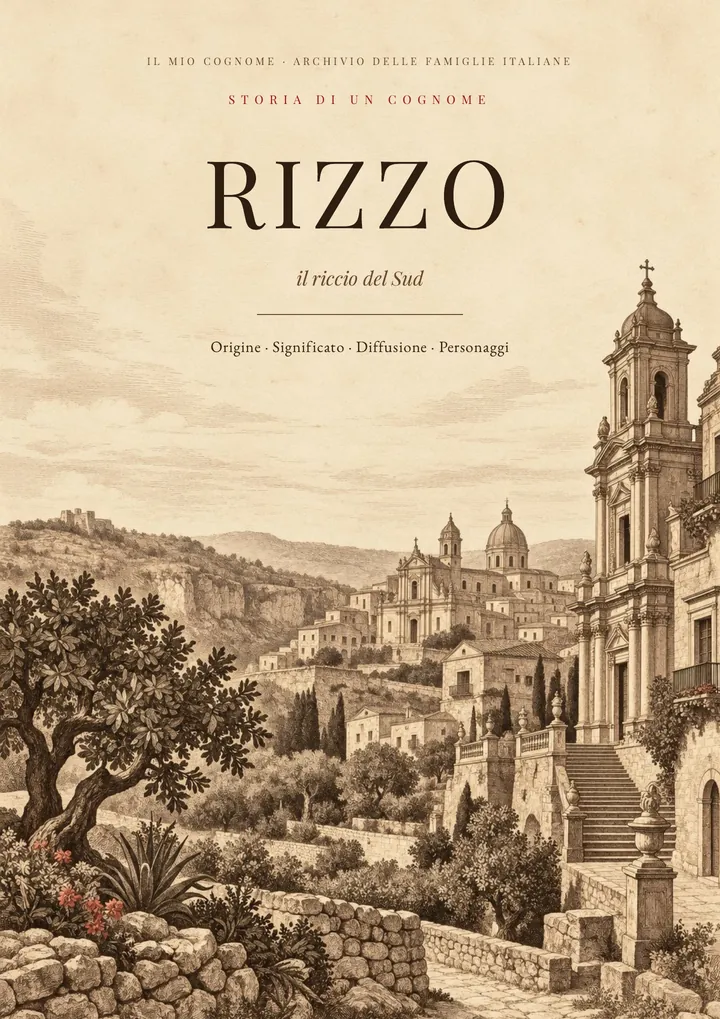 Copertina del PDF Storia del cognome Rizzo
