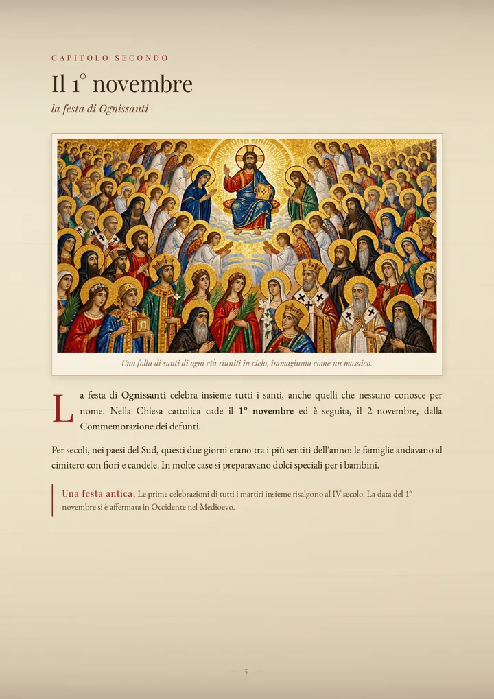 Una pagina del PDF sul cognome Santoro