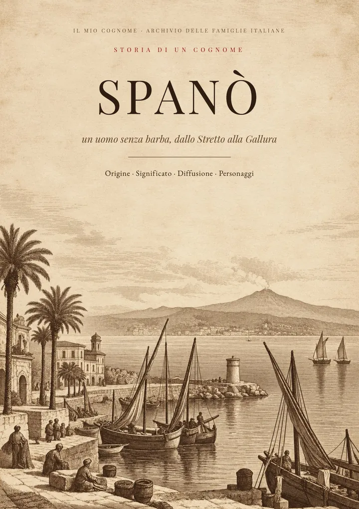 Copertina del PDF Storia del cognome Spanò