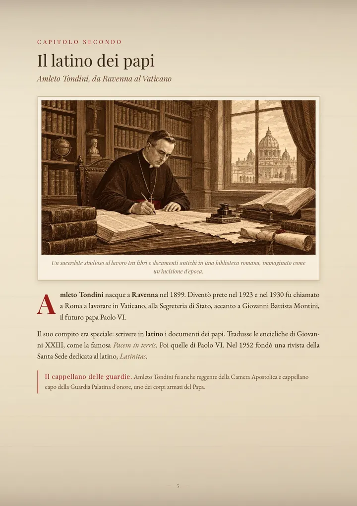 Una pagina del PDF sul cognome Tondini