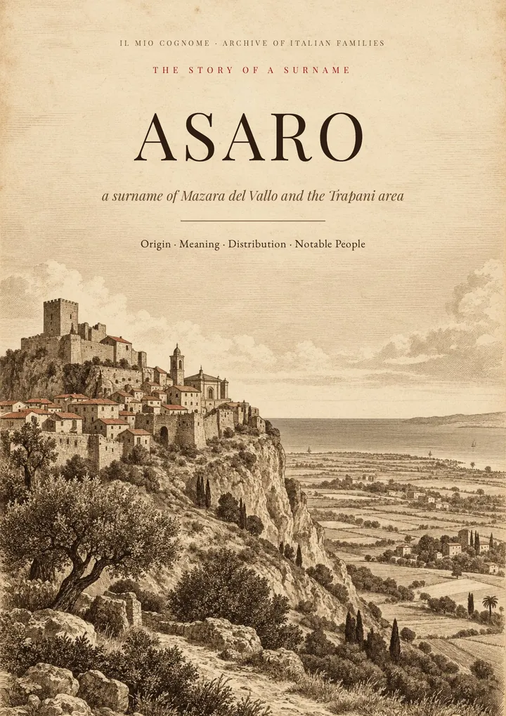 Cover of the PDF The Story of the Asaro Surname