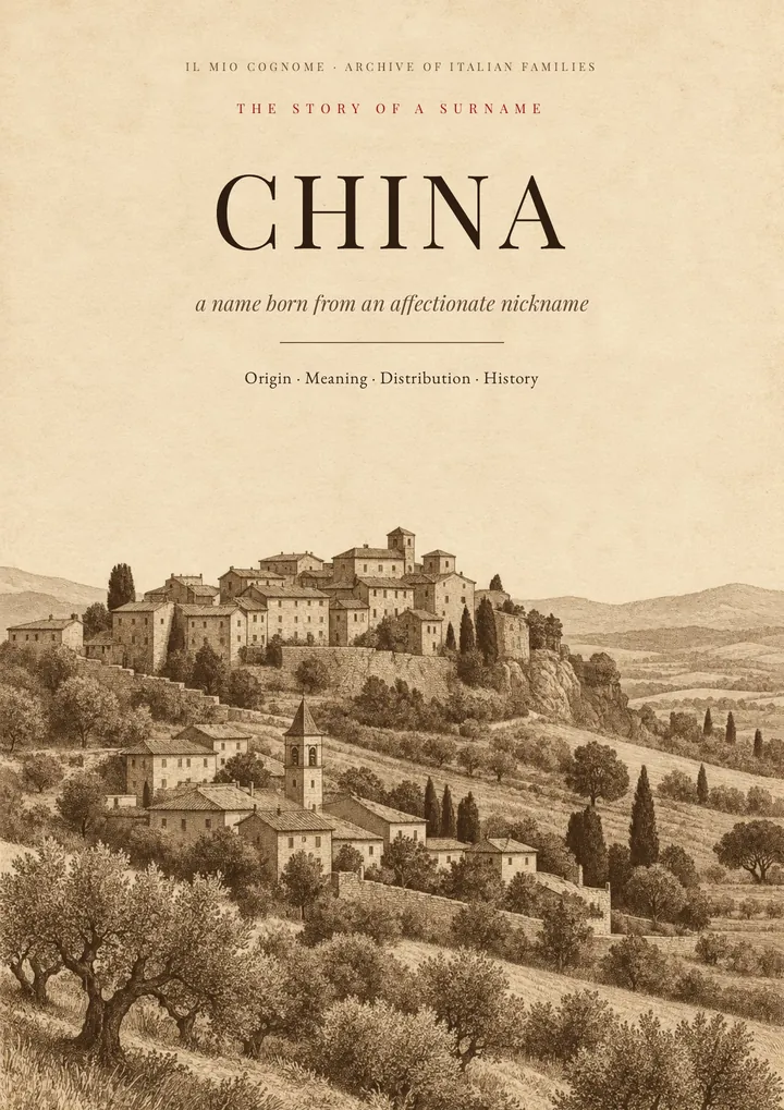 Cover of the PDF on the China surname