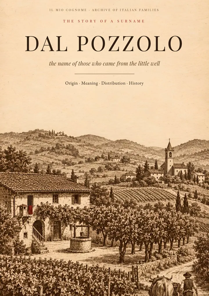 Cover of the PDF on the Dal Pozzolo surname