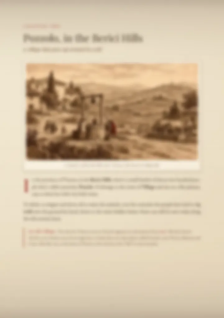 A blurred page from the PDF on the Dal Pozzolo surname