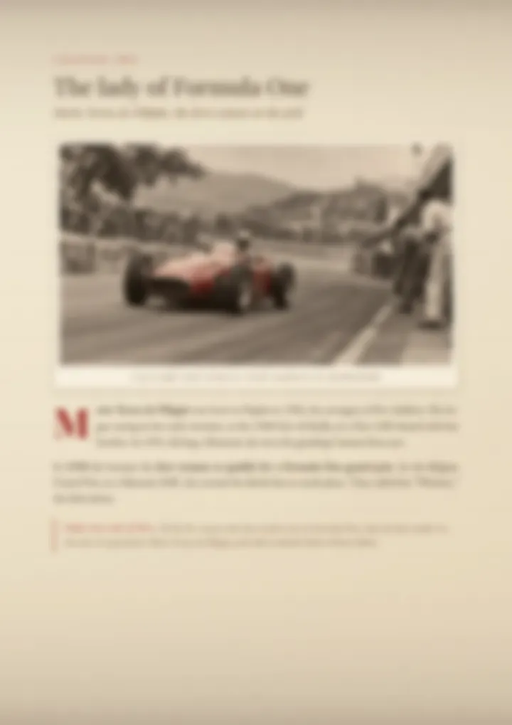 A blurred page from the PDF on the De Filippis surname