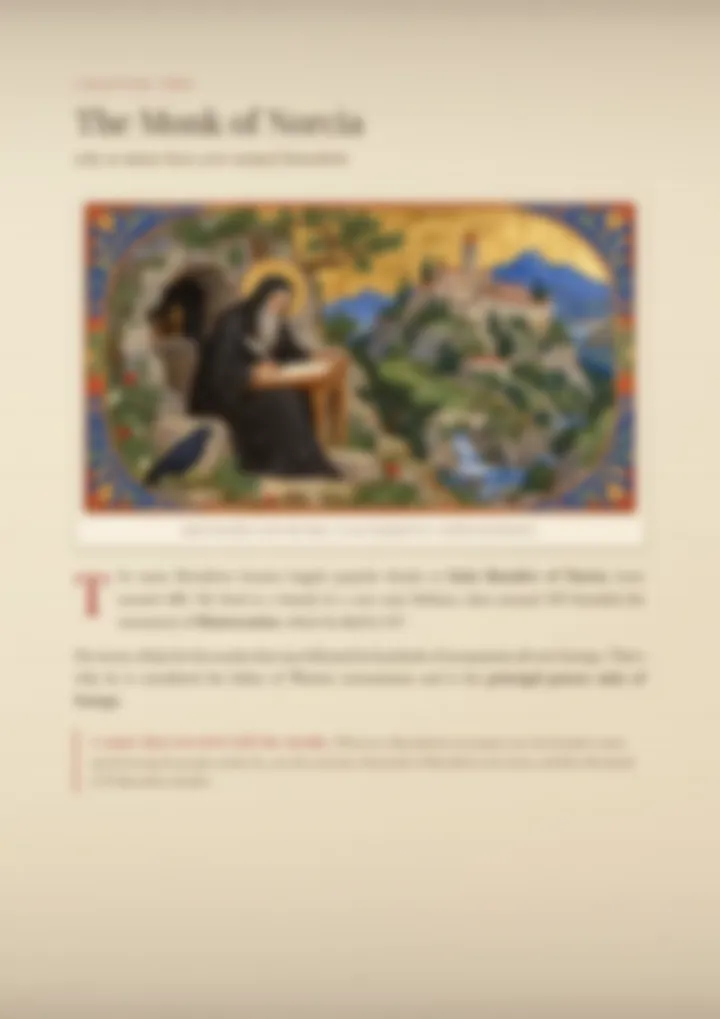 A blurred page from the PDF on the Di Benedetto surname