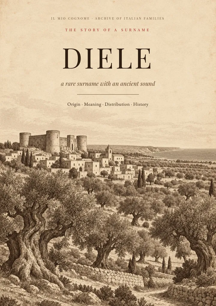 Cover of the PDF The Story of the Diele Surname