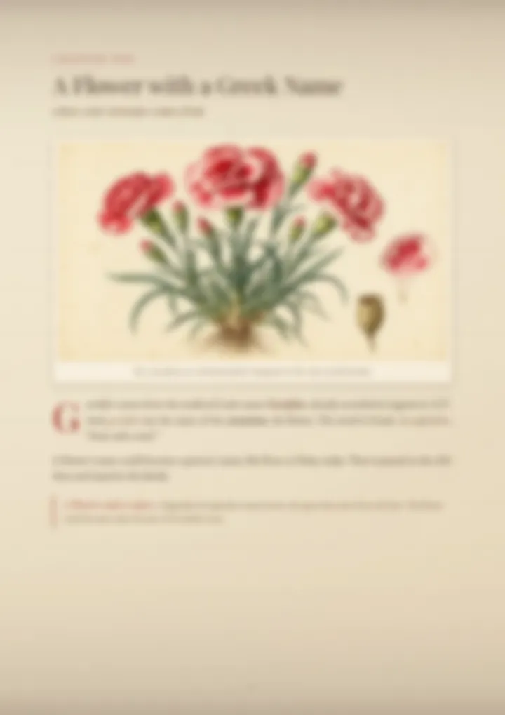 A blurred page from the PDF on the Garofalo surname