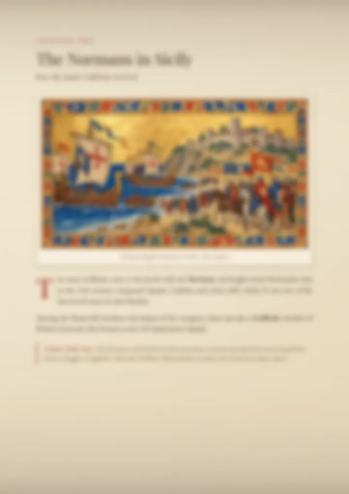 A blurred page from the PDF on the Giuffrida surname