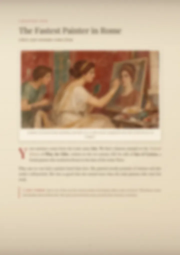 A blurred page from the PDF on the Iaia surname