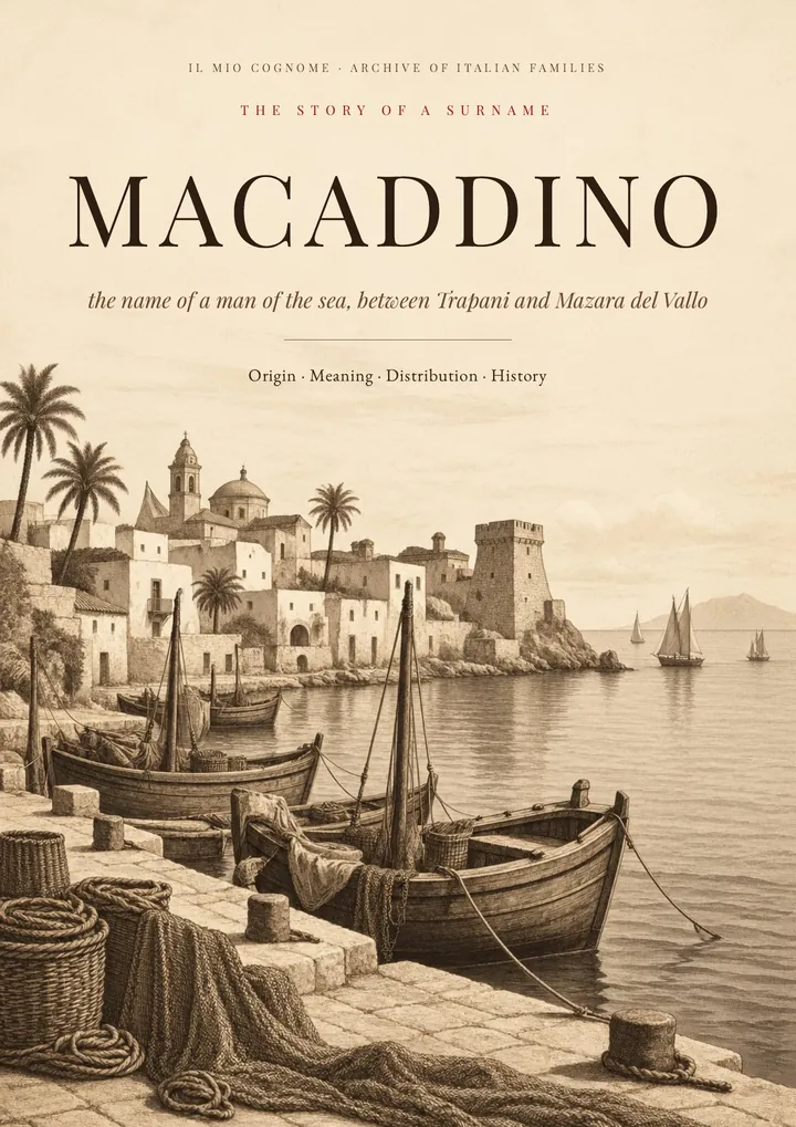 Cover of the PDF The Story of the Macaddino Surname