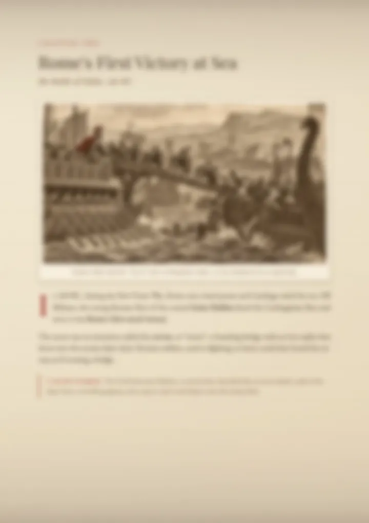 A blurred page from the PDF on the Milazzo surname
