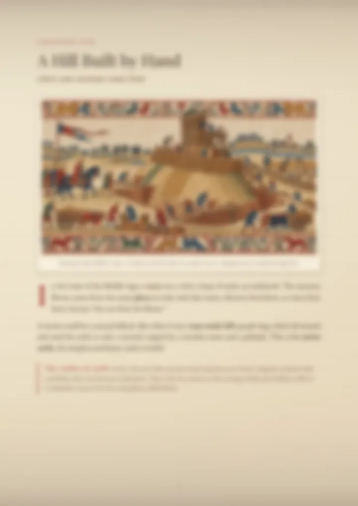 A blurred page from the PDF on the Motta surname