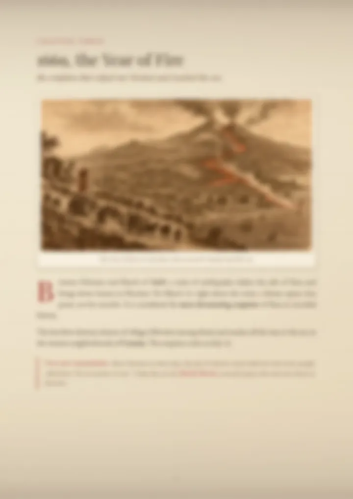 A blurred page from the PDF on the Nicolosi surname